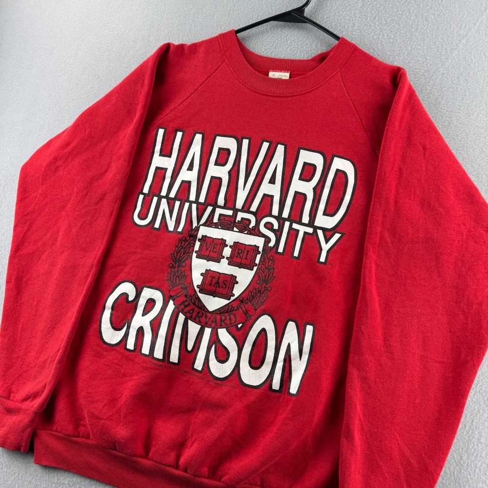 Vintage Harvard University‎ Sweatshirt Mens XL 90s College Crewneck Made in USA